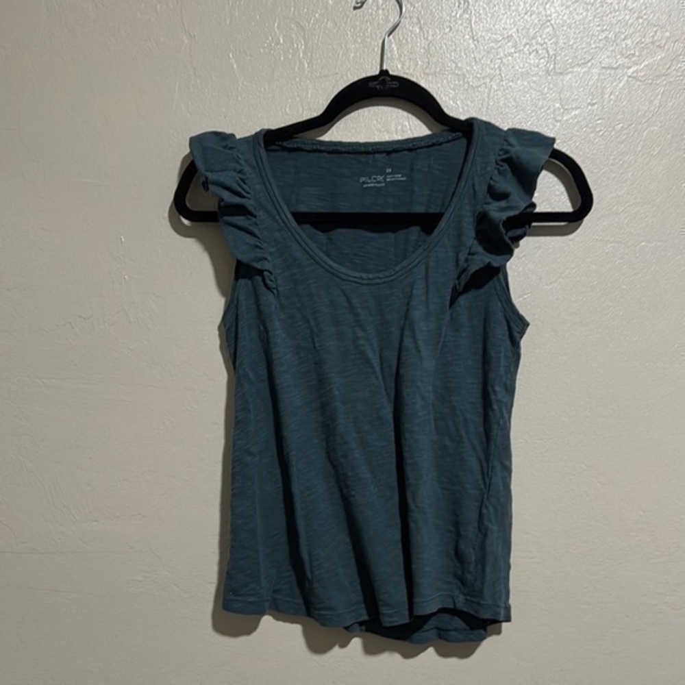 Anthropologie Pilcro Green Tank Top Size XS